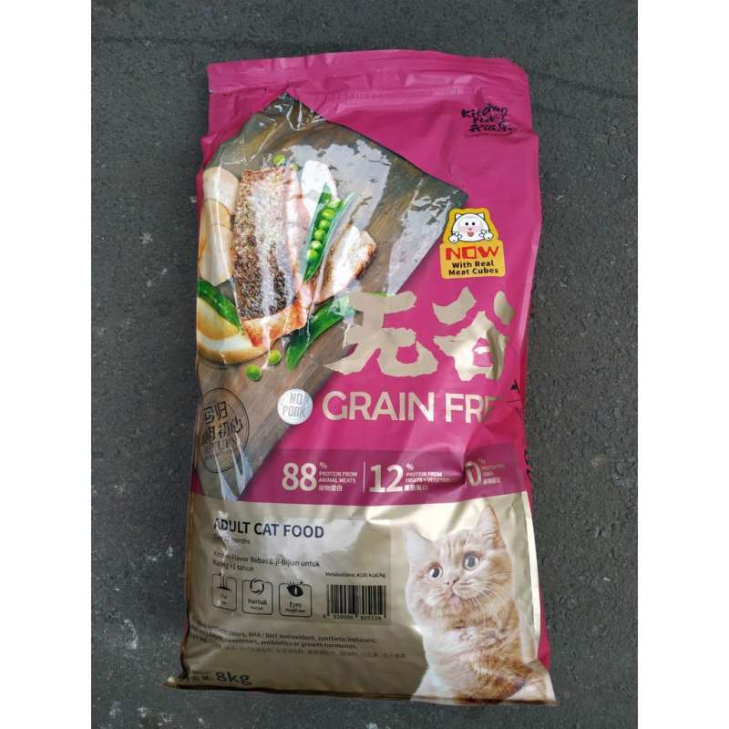 Kitchen Flavour Adult Cat Food Repack 500gr Makanan Kucing Dewasa Kf Terbaru Agustus 2021 Harga Murah Kualitas Terjamin Blibli