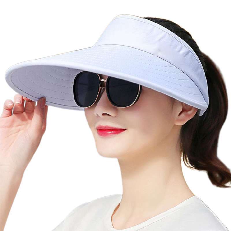 Promo Bluelans Sun Visor Hats Foldable 