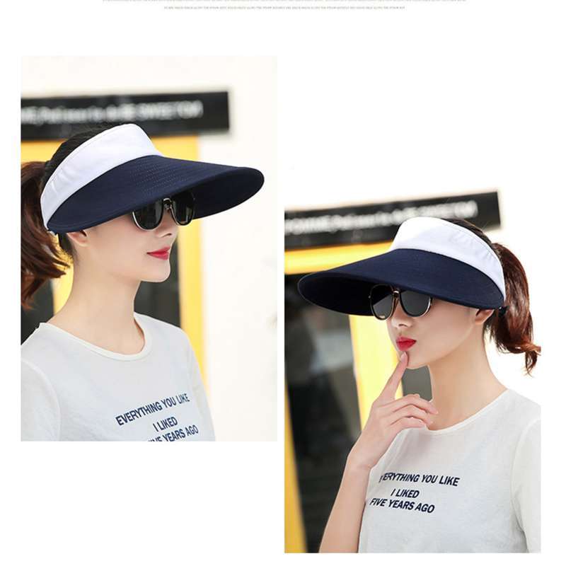 Promo Bluelans Sun Visor Hats Foldable 