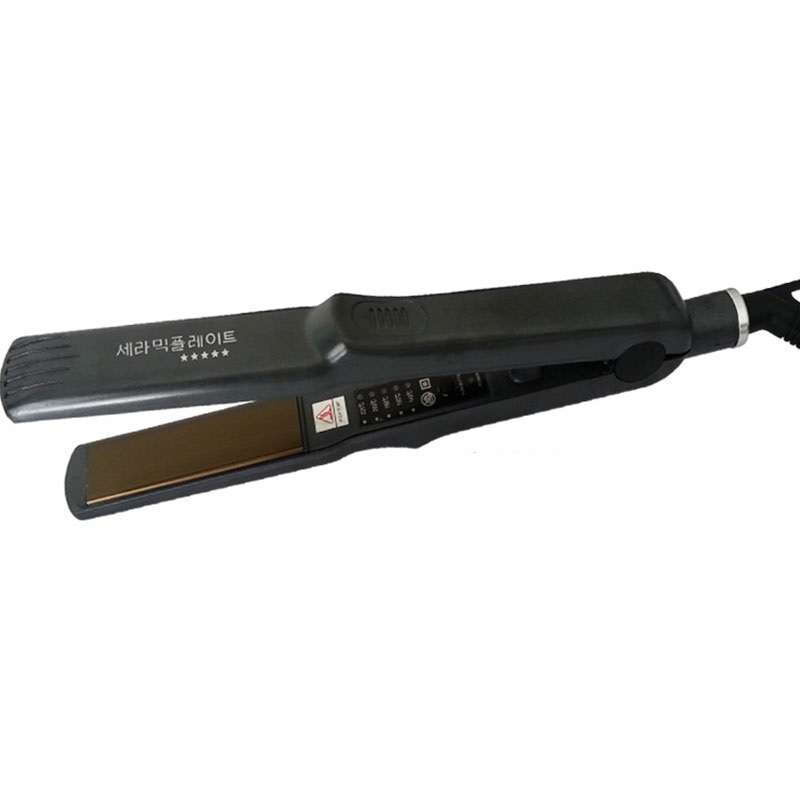 Jual LANS Hair Straightener 100-240V Hair Crimper Corn Irons Wave Curler Flat  Iron With Titanium Alloy Plate Adjustable - Dark Gray di Seller LANS -  China | Blibli
