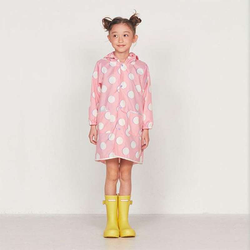 pink waterproof raincoat