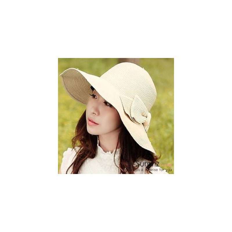 A-Surpriz Pretty Girl bow visor (khaki 
