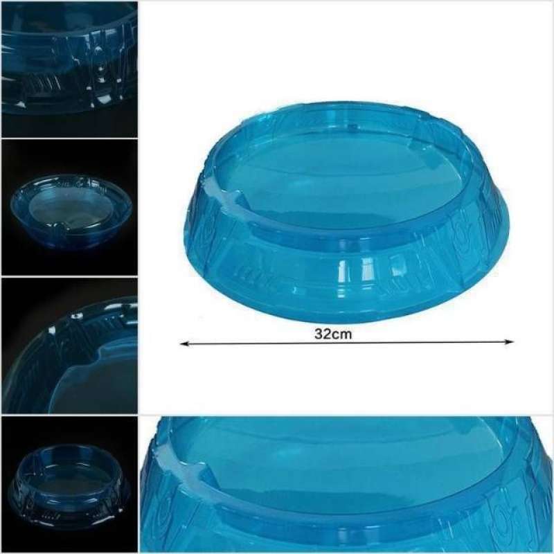 arena gangsing gasing biru bulat di 