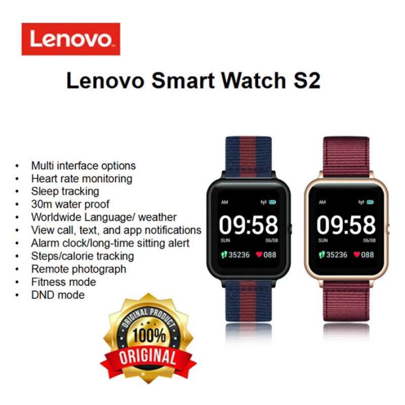 Smart watch lenovo s2 Clearance