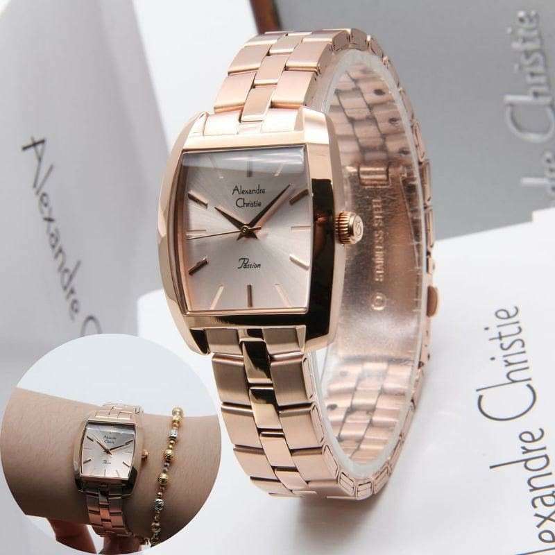 Jual Jam Tangan Wanita Alexandre Christie 2892 Original Full