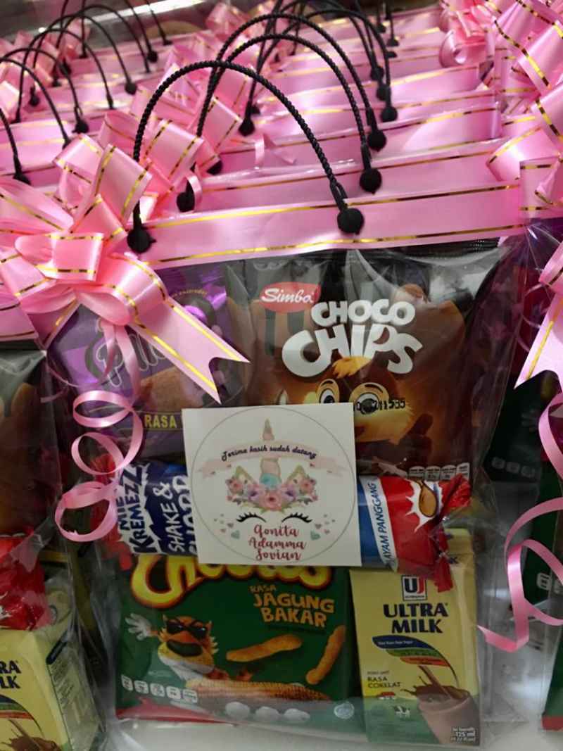 Promo 10 Paket Snack Ulang Tahun / Paket Snack Ultah / Bingkisan Ulang  Tahun / Hampers Ulang Tahun / Gift Set Ultah Diskon 22% Di Seller Unjaya -  Cimone Jaya, Kota Tangerang | Blibli