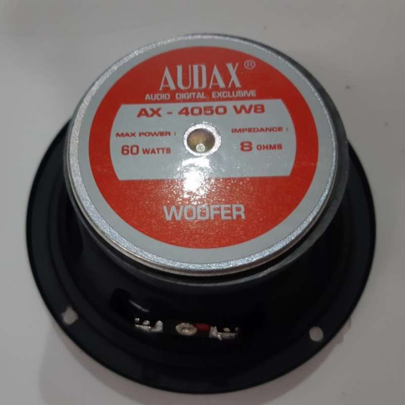 Jual SPEAKER 4 INCH WOOFER AUDAX 60WATT 