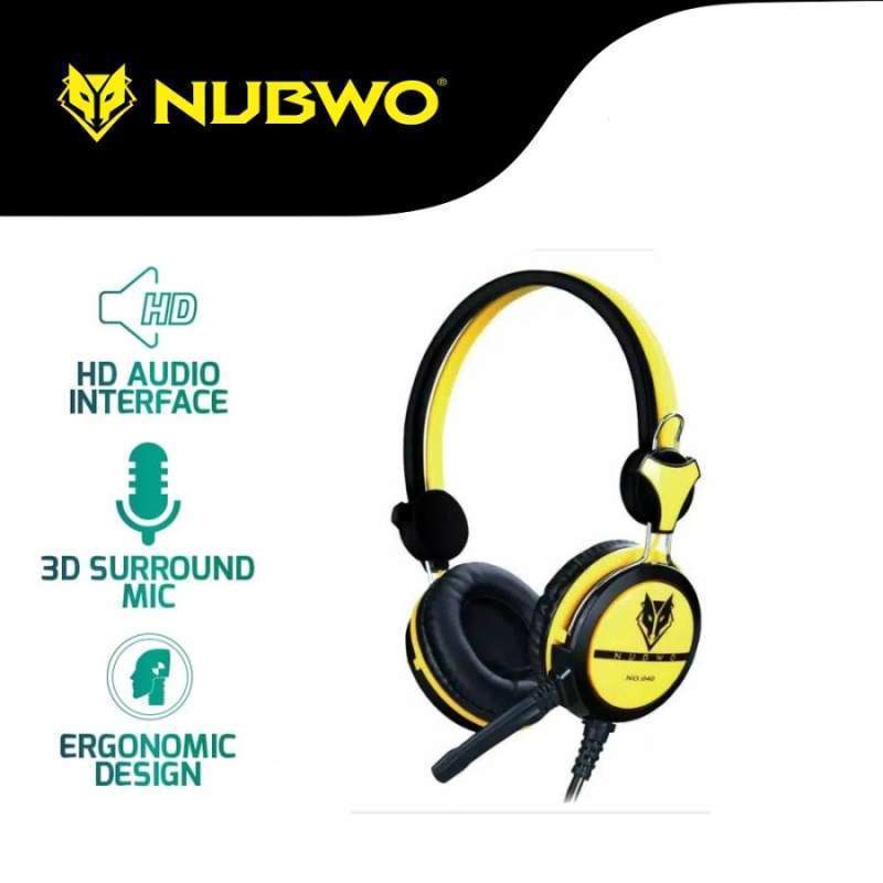 Jual Headphone Gaming HP NUBWO No. 040 