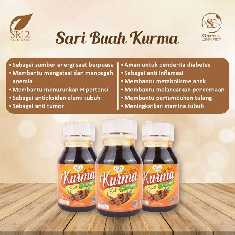 Jual Sari Kurma Sr12 Sari Buah Kurma Asli Kualitas Premium Meningkatkan Stamina Tubuh Terbaru Juli 2021 