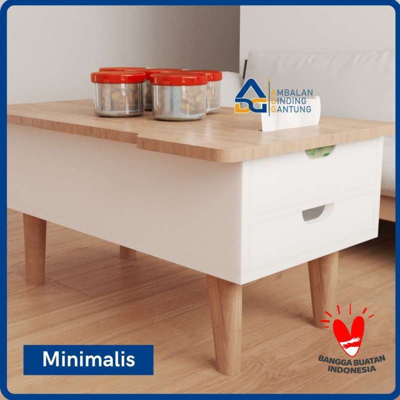 Meja Tamu Minimalis Uk 90x50x40 Cm Meja Kayu Modern Meja Ruang Tamu Serbaguna Meja Laci Coffee Table Kotak Multifungsi Meja Samping Square Minimalis Terbaru Juli 2021 Harga Murah Kualitas Terjamin Blibli