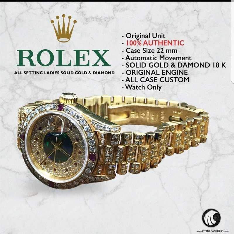 solid gold rolex watch