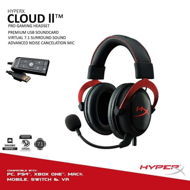Jual Hyperx Cloud 2 Headset Gaming 