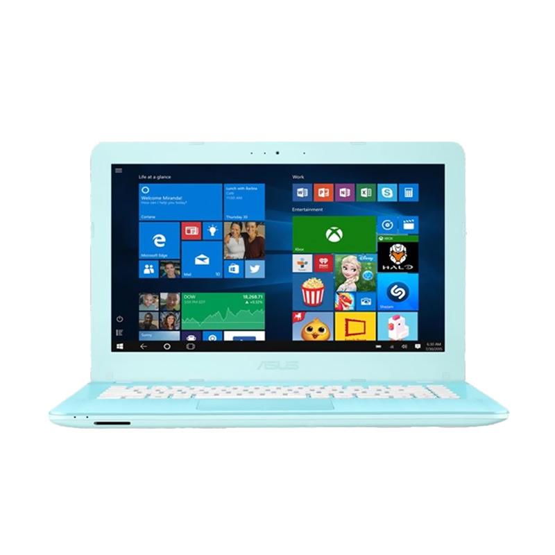 Asus X441S Notebook ��� Aqua Blue [WIN10 ORI/Dual Core/4GB/500GB/Intel HD]