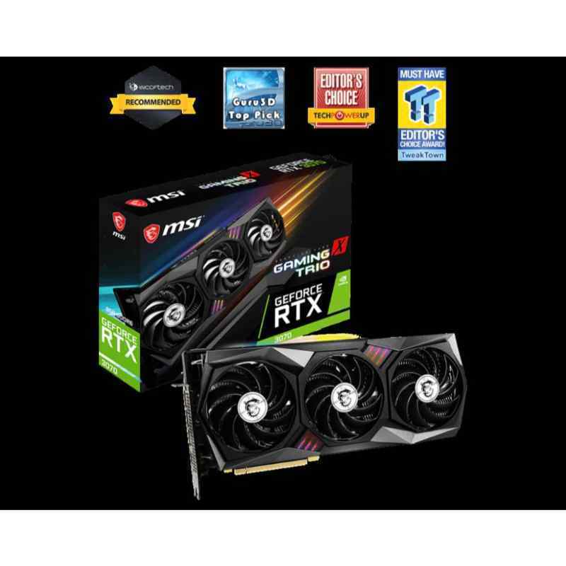 Msi Gaming X Trio Geforce Rtx 3070 MSI GeForce RTX 3070
