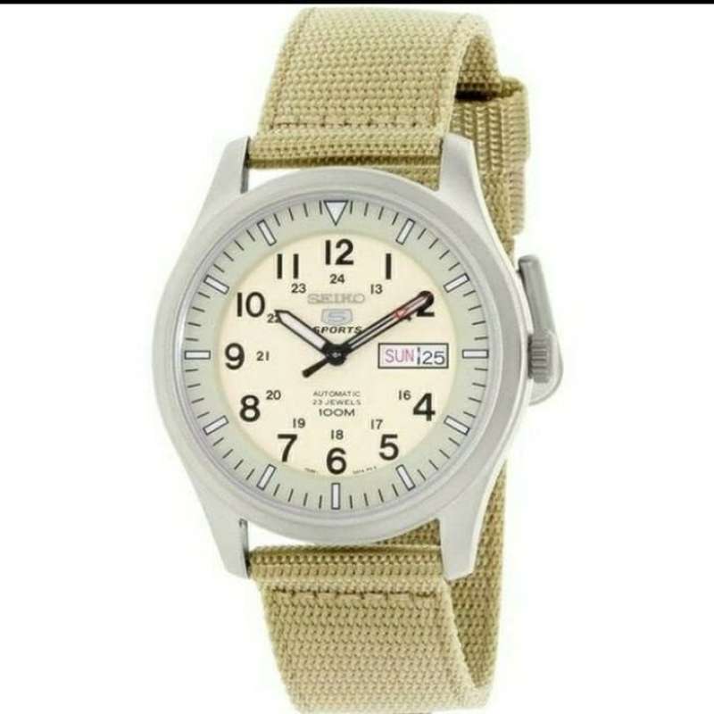 Promo Seiko 5 Sports Automatic Jam Tangan Pria - Cream [SNZG07K1] di Seller  Welvin Olshop - Kota Jakarta Selatan, DKI Jakarta | Blibli