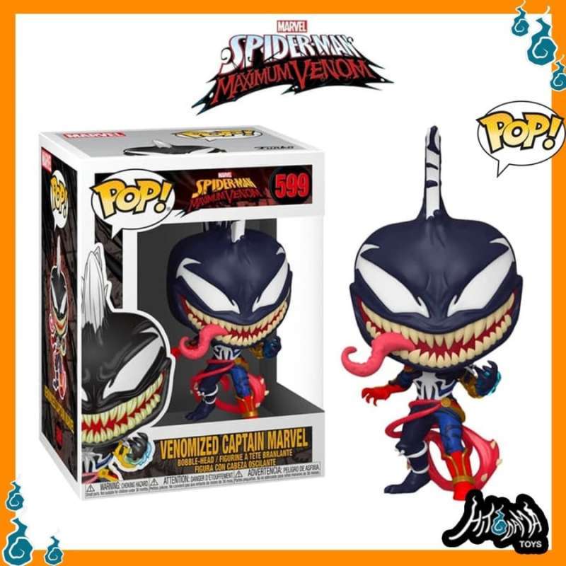 Venomized Captain Marvel 599 Funko POP 