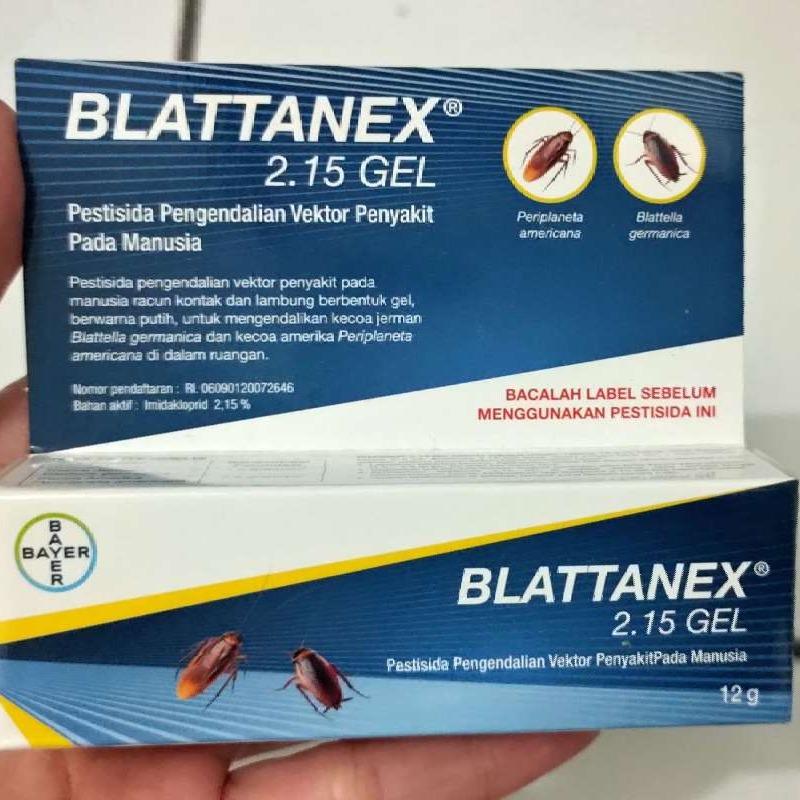 (Bayer) Blattanex Pengusir Kecoa 2.15 Gel Isi 12 gr