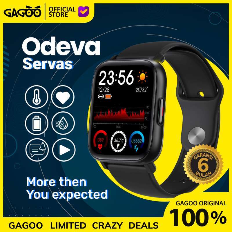 Smartwatch with deals thermometer