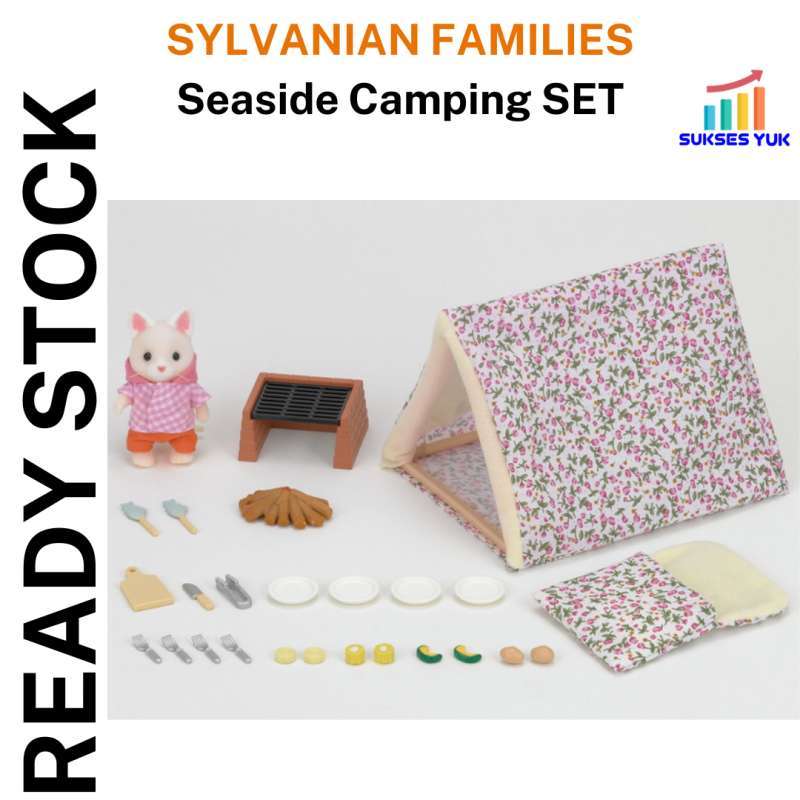 Epoch Sylvanian rarly Families Seaside Camping