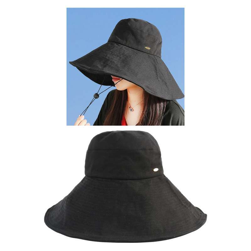 Promo Women Men Bucket Hat Wide Brim 