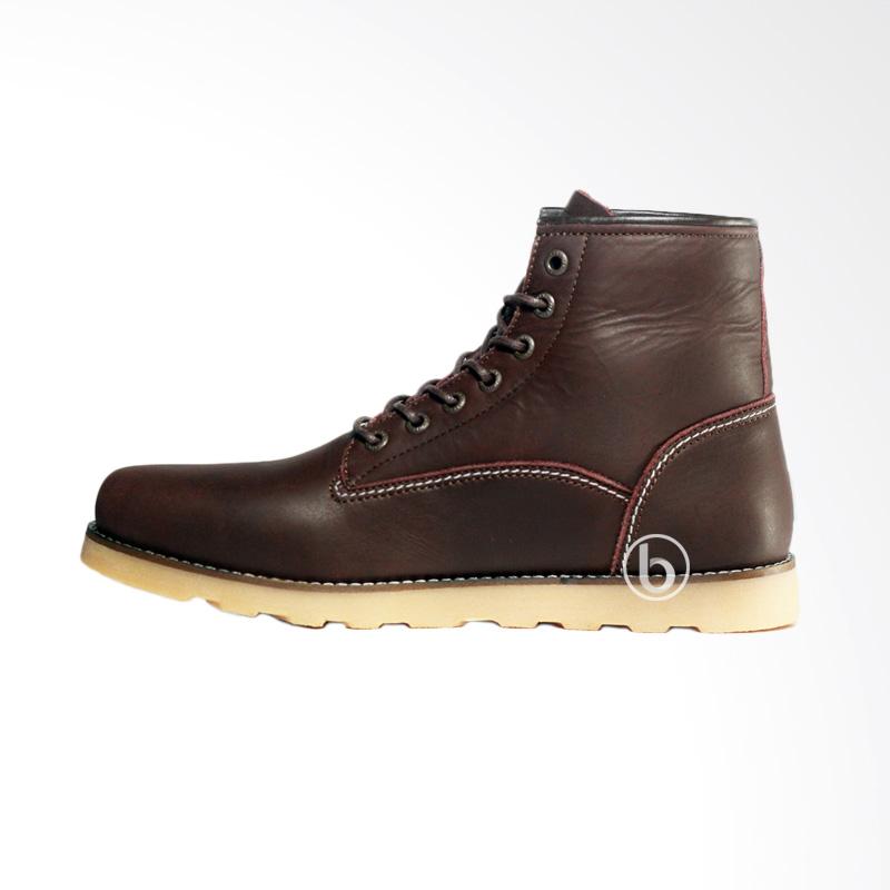 Jual Bradley s Bradleys Kulit Anchor Keren Sekelas Brodo Sepatu Pria Bradley Cokelat .