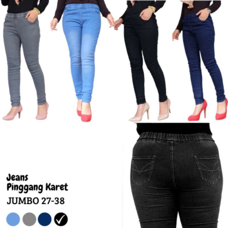 Promo Celana Jeans Wanita Pinggang 