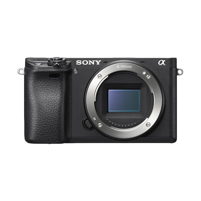 SONY Alpha a6300 Digital Kamera Mirrorless - Hitam [Body Only]