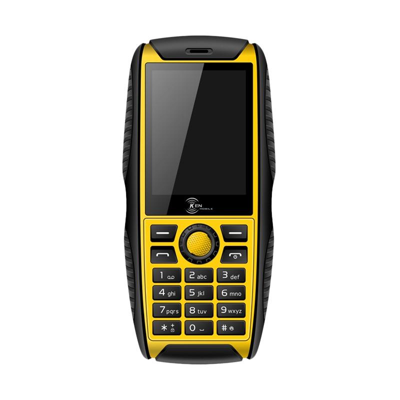 Ken Mobile W3+ Pro Handphone - Yellow