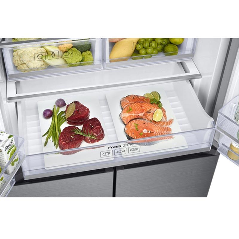 resmi samsung rf50k5960s8 french door triple cooling system lemari es 486 l