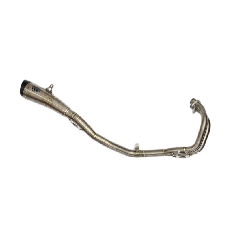 Hasil gambar untuk Knalpot Ninja 250 FI R9 H2 Titanium FullSystem