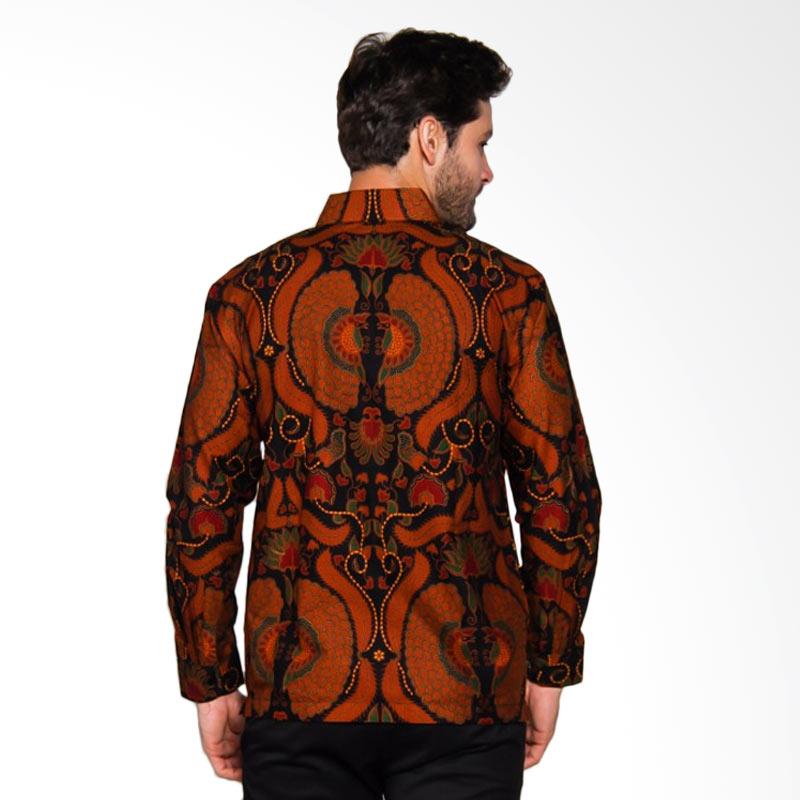 Jual Adiwangsa Model Baju Slim Fit Kemeja Batik Modern Pria 031