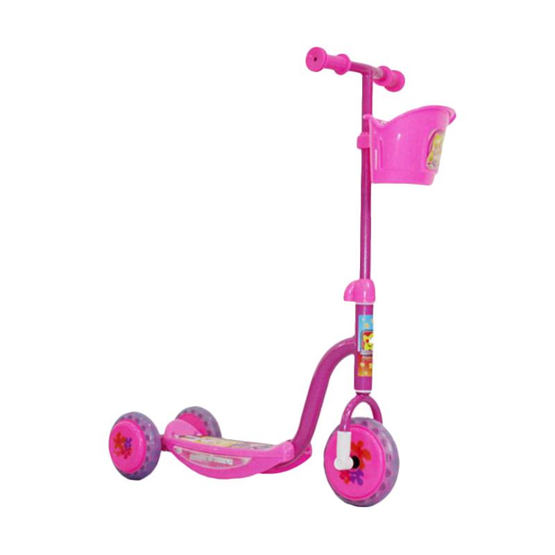 Jual Cgc Pmb Scooter Anak Roda 3 Sensor Musik Lampu Mainan Edukasi Anak Pink Online September 2020 Blibli Com