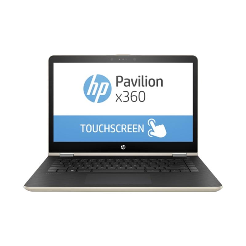 Jual Hp Pavilion X360 14 Ba162tx Laptop Gold Windows 10 I7 8550u 8 Gb 1 Tb Nvidia Geforce 940mx 14 Online Oktober 2020 Blibli Com