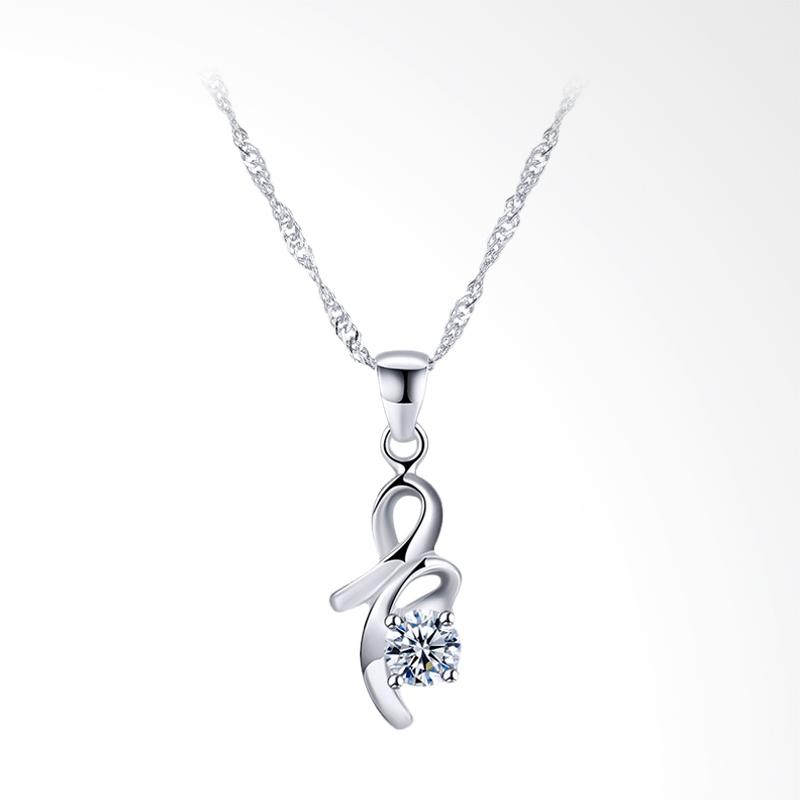 Jual Soxy Sh N0045 New Fashionable Zircon Exquisite Popular Korean Style Necklace Kalung Wanita Online Januari 2021 Blibli