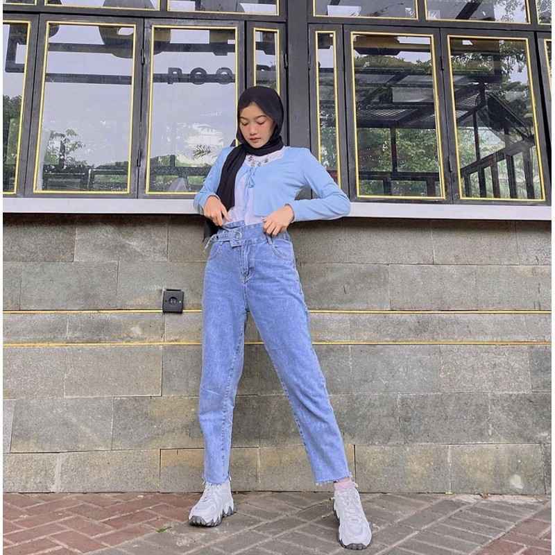 boyfriend jeans high waist