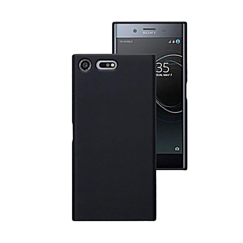 Jual Oem Slim Matte Hardcase Casing For Sony Xperia Xz Premium G8142 Black Free Tempered Glass Murah Maret 2020 Blibli Com