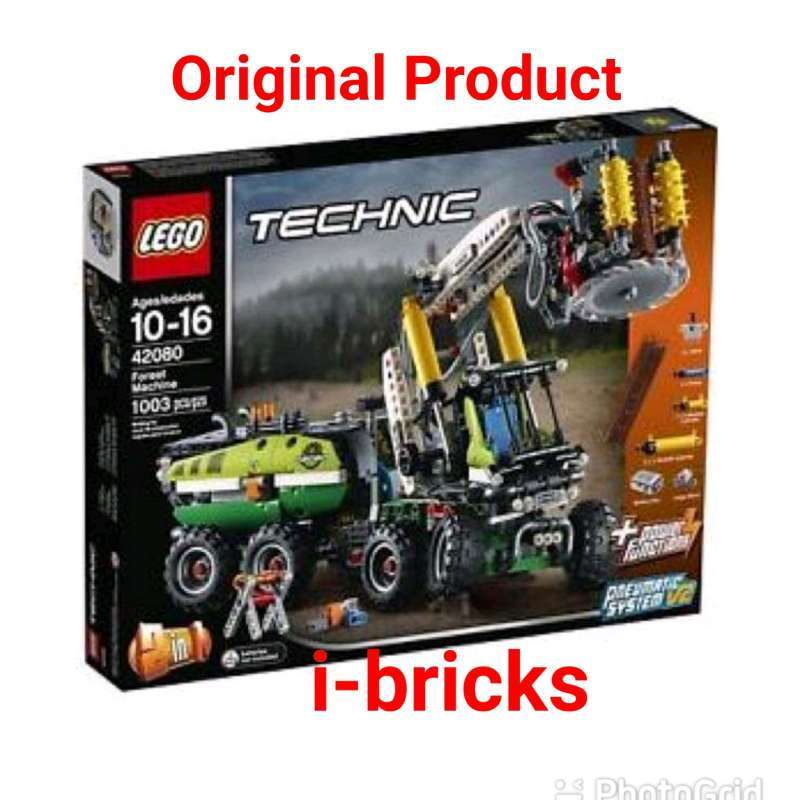 Jual LEGO Technic 42080 Forest Machine Blocks Stacking Toys Di