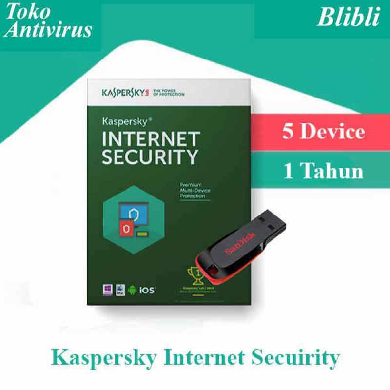 Jual Kaspersky Internet Security Latest Version 5 Device 1 ...