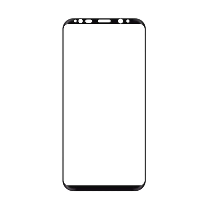 Produk OEM Premium Tempered Glass Screen Protector for Samsung Galaxy S8 - Black Terbaru