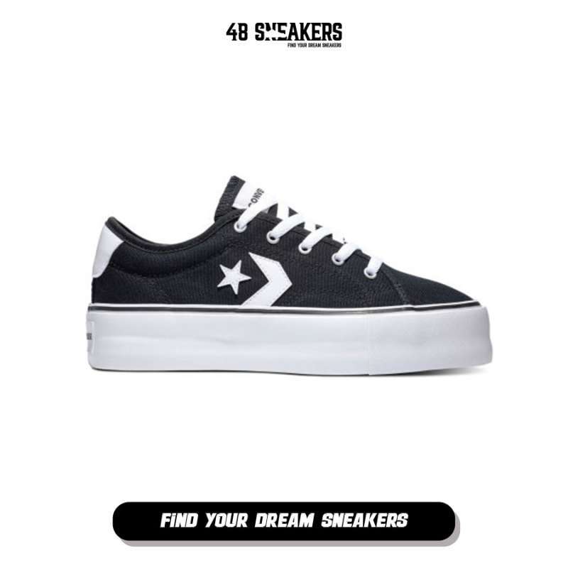 Jual Converse Star Replay Platform Black 565366C Original di
