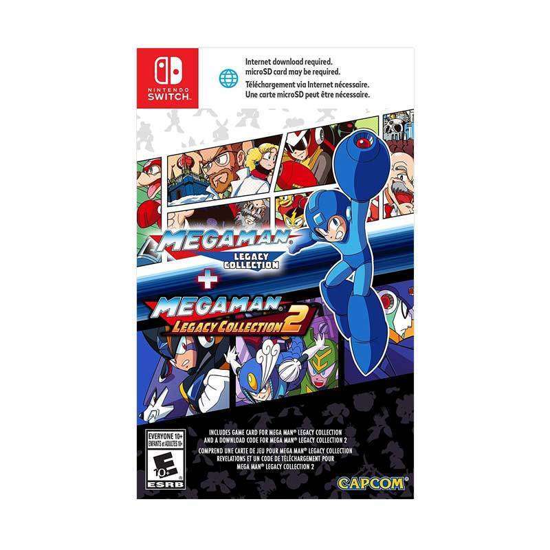 Nintendo Switch Megaman Legacy Collection 1+2