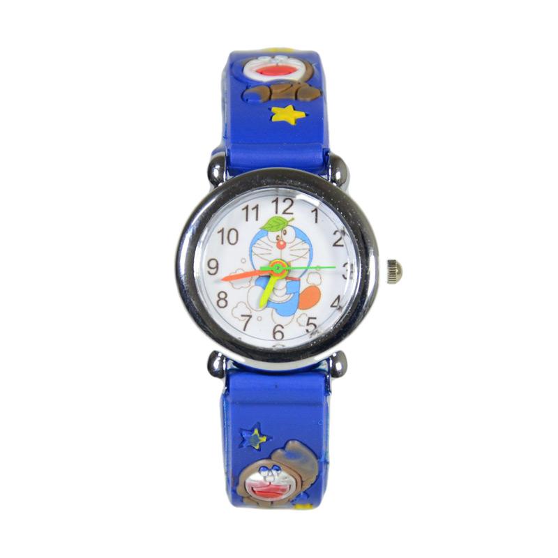 Jual Oem Doraemon Jam Tangan Anak Laki Laki Biru Tua Chrome