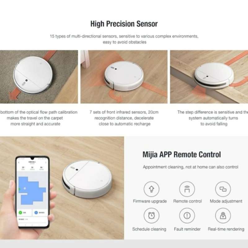 Jual XIAOMI MI ROBOT VACUUM MOP ESSENTIAL G1 (Global Version) di Seller Mi-Chin  Shop - Kota Jakarta Barat, DKI Jakarta | Blibli