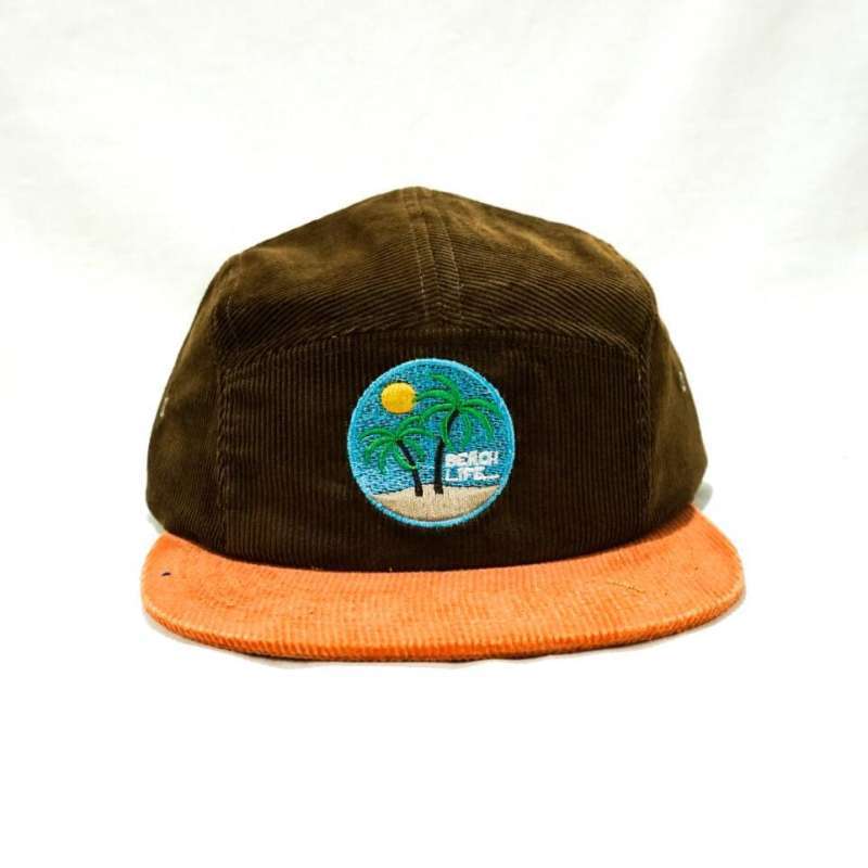 Jual Naky House 5 panel Hat corduroy 