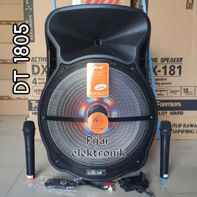 18 inch portable discount bluetooth speaker
