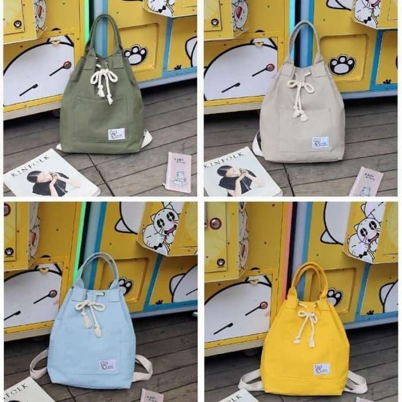 Tote bag deals kanvas korea