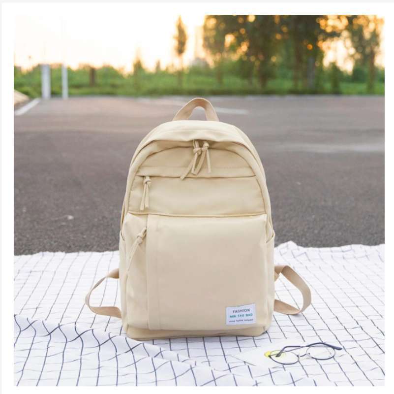 Tas Ransel Wanita Min Tao Bag Backpack Fashion Korea Style Termurah Kekinian