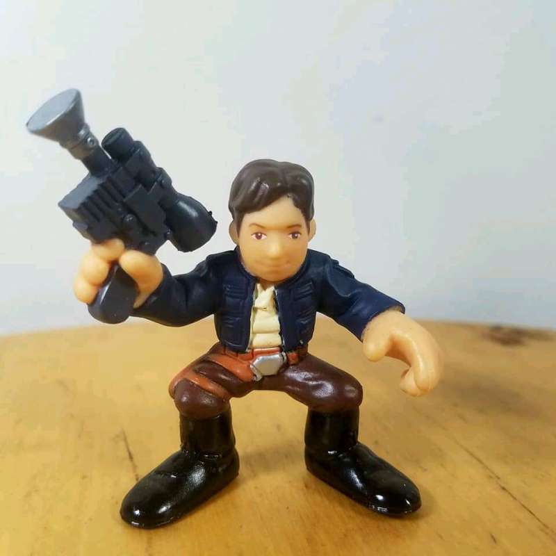 Jual mainan figure star wars han solo 2 