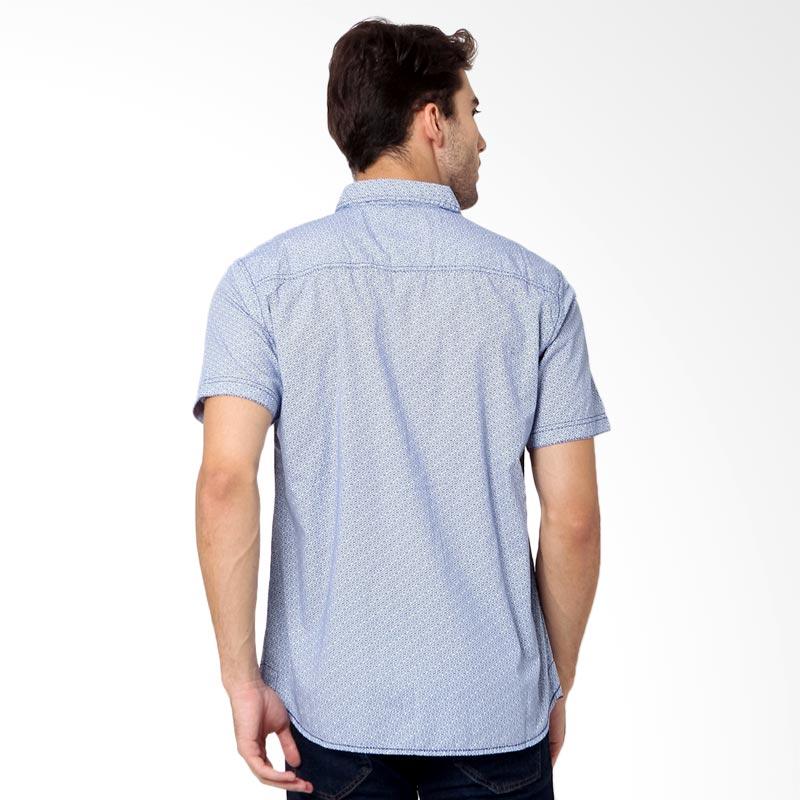Jual FS – Police Slim Fit Kemeja Atasan Pria - Biru [6013860244] di Seller  RBJ Official Store - Kota Jakarta Utara, DKI Jakarta | Blibli