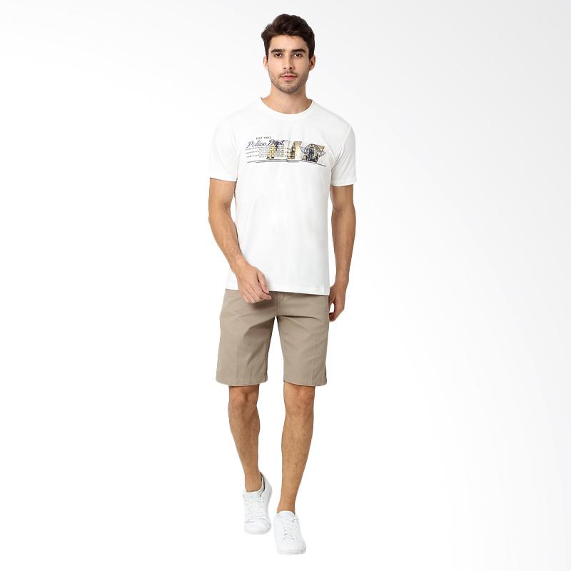 Jual Rbj Cl Chinos Short 504730038 Celana Pendek Pria Cream Murah Januari 2020 Blibli Com